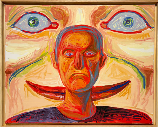 Small Man with Large Interior