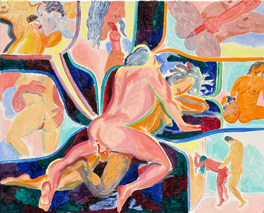 Personal Pornographic Painting (by Jon Barbie) #1