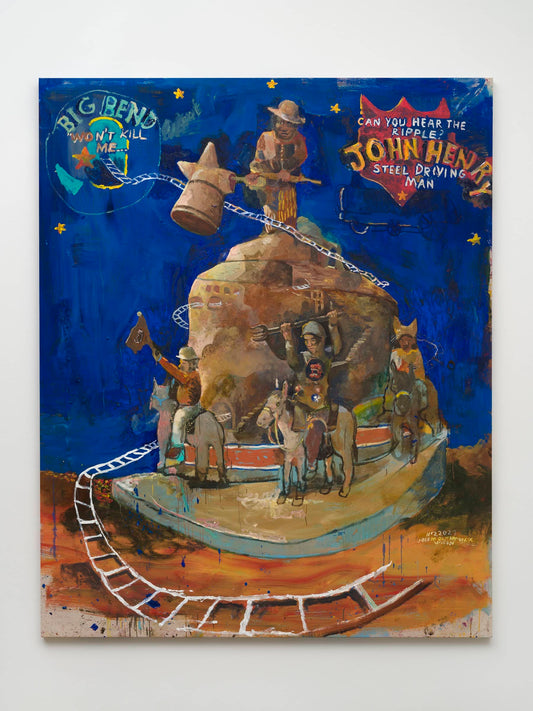 Commemoration of John Henry and His Nine Pound Big Spike Hammer