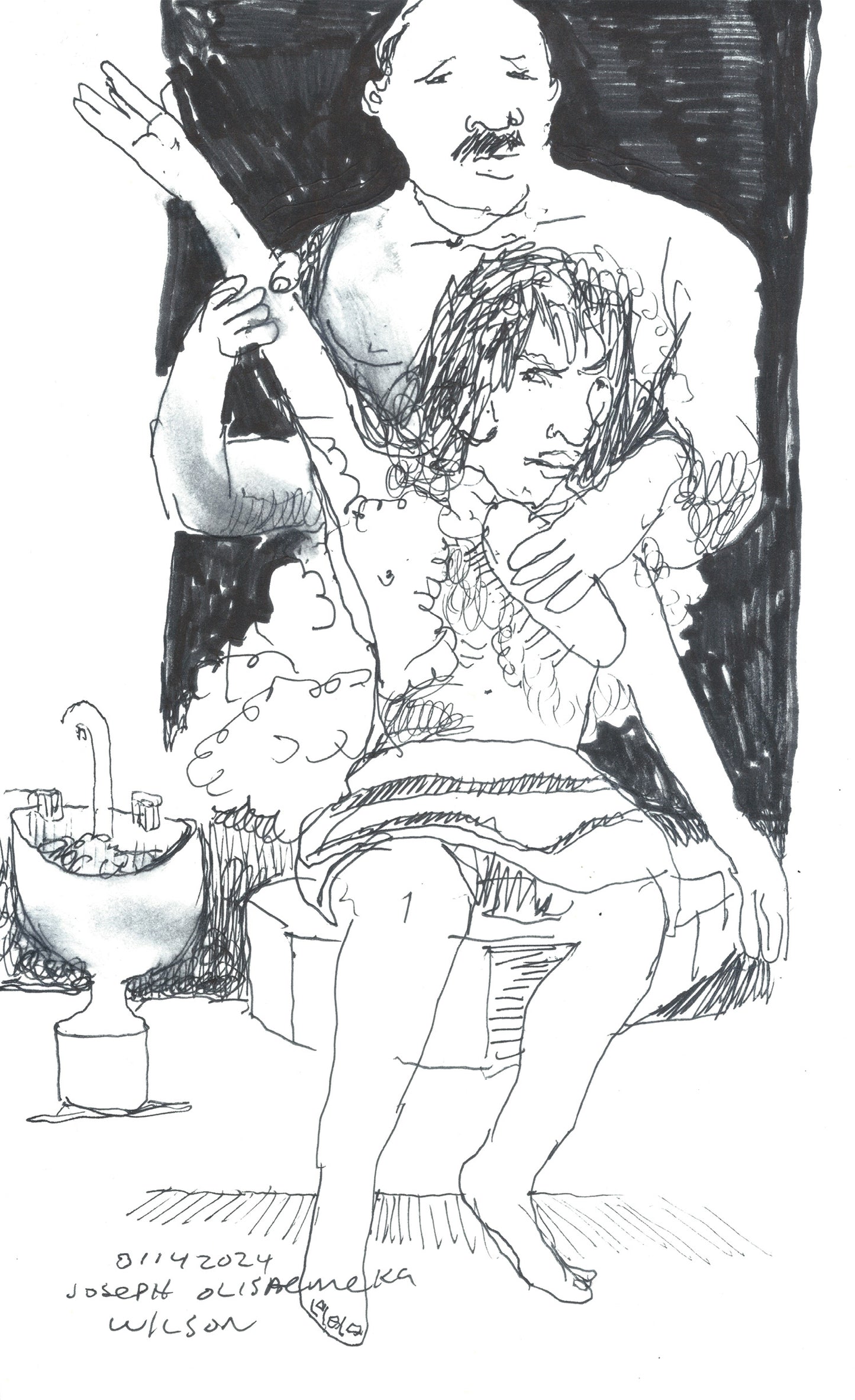 Scene From a Bathhouse